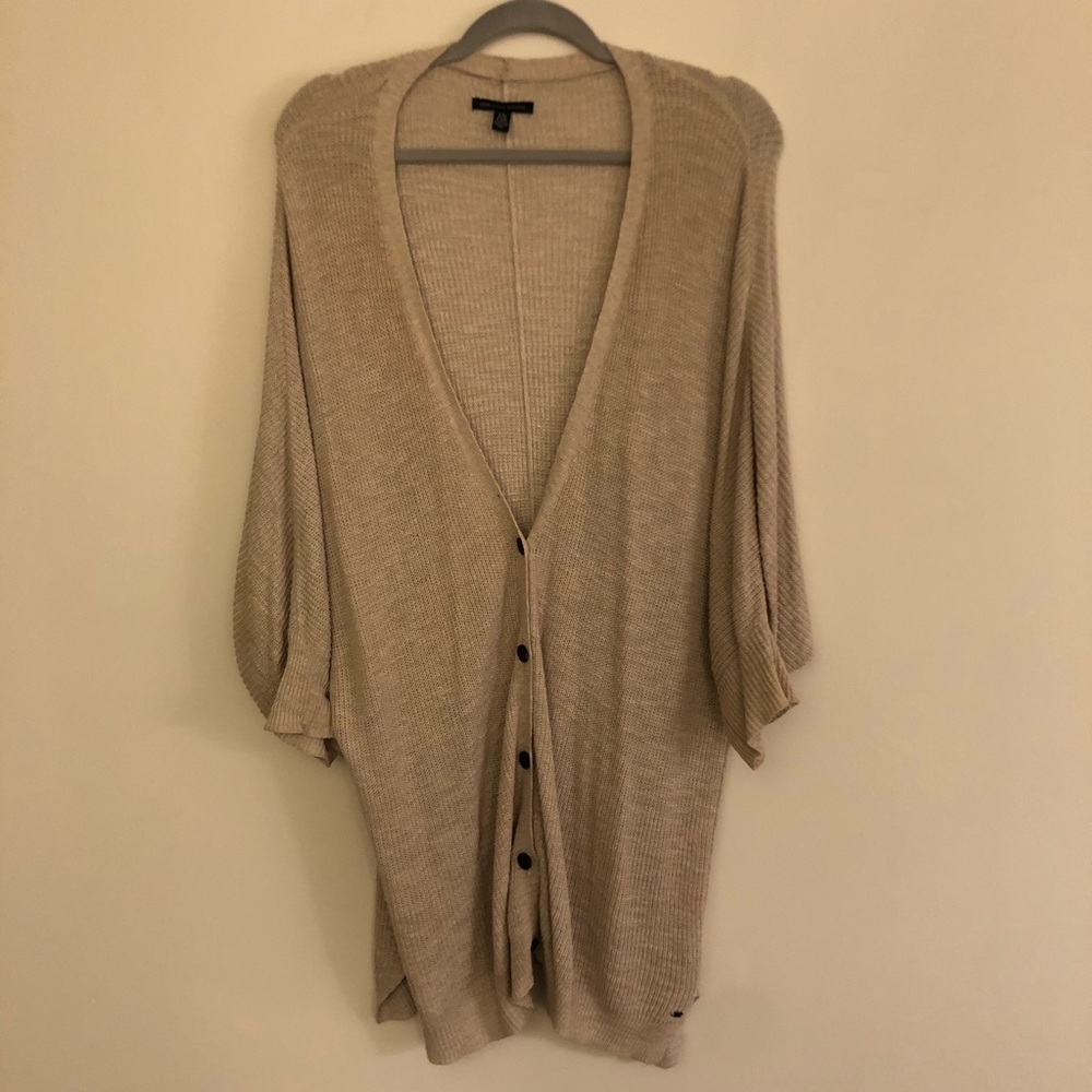 AEO Button Front Cardigan